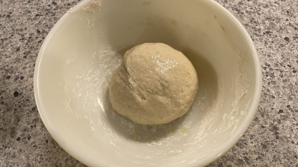 NY style pizza dough ball
